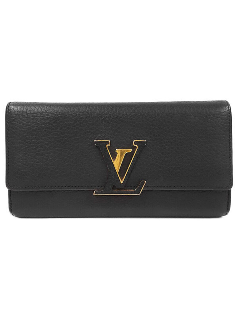 Louis Vuitton Portefeuille Capucines Bi fold Long Wallet